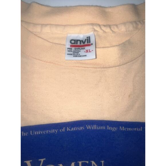 Vintage The Woman of Troy Theater shirt single stitch anvil XL - Picture 3 of 6